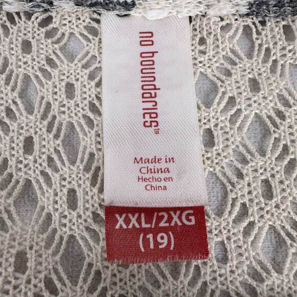 No Boundaries Womens Size XXL Tribal Print Top Cotton/Polyester Blend - Picture 3 of 5